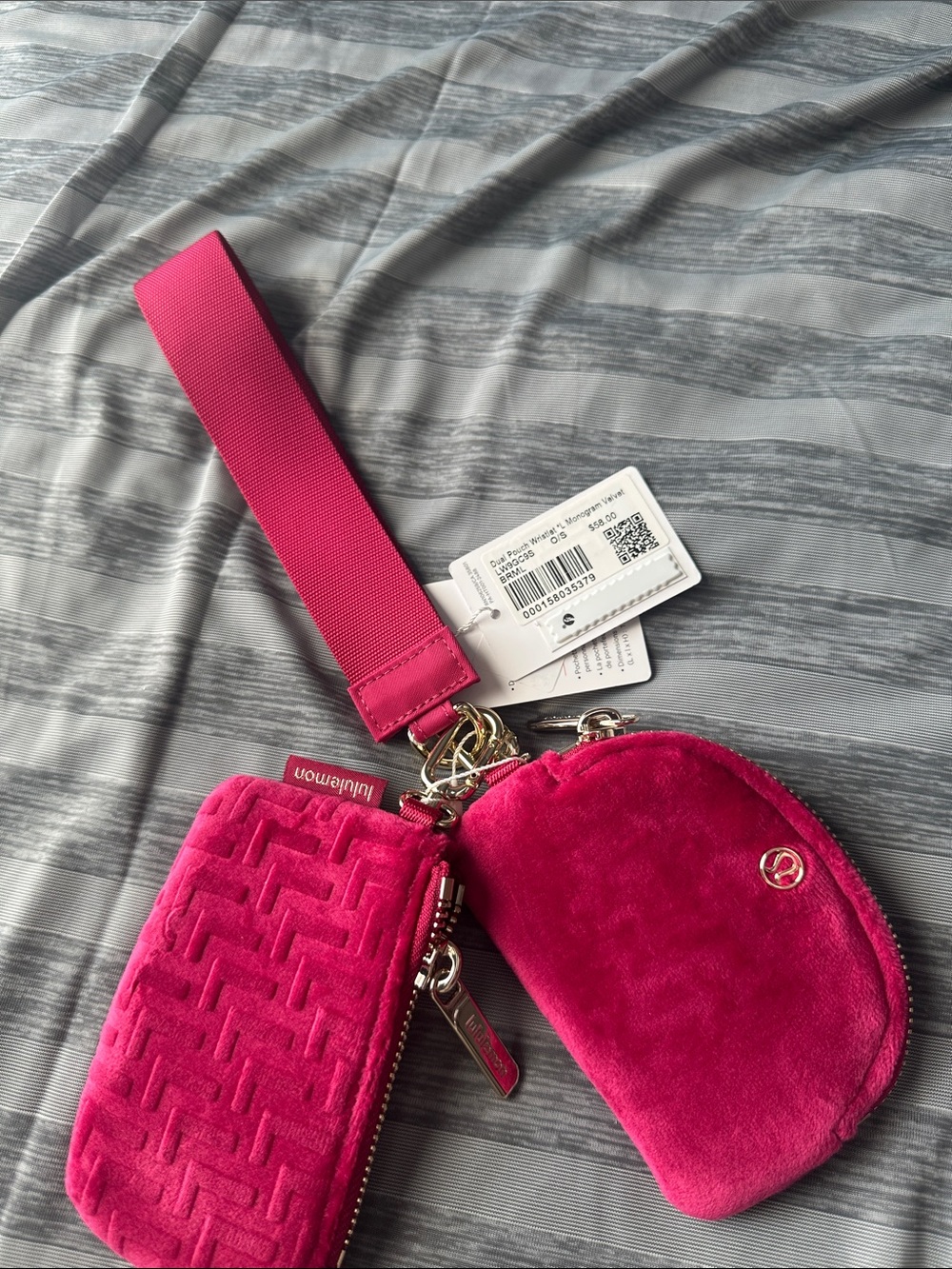 Lululemon Dual Pouch Berry Rumble NWT